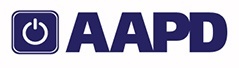 Blue AAPD logo