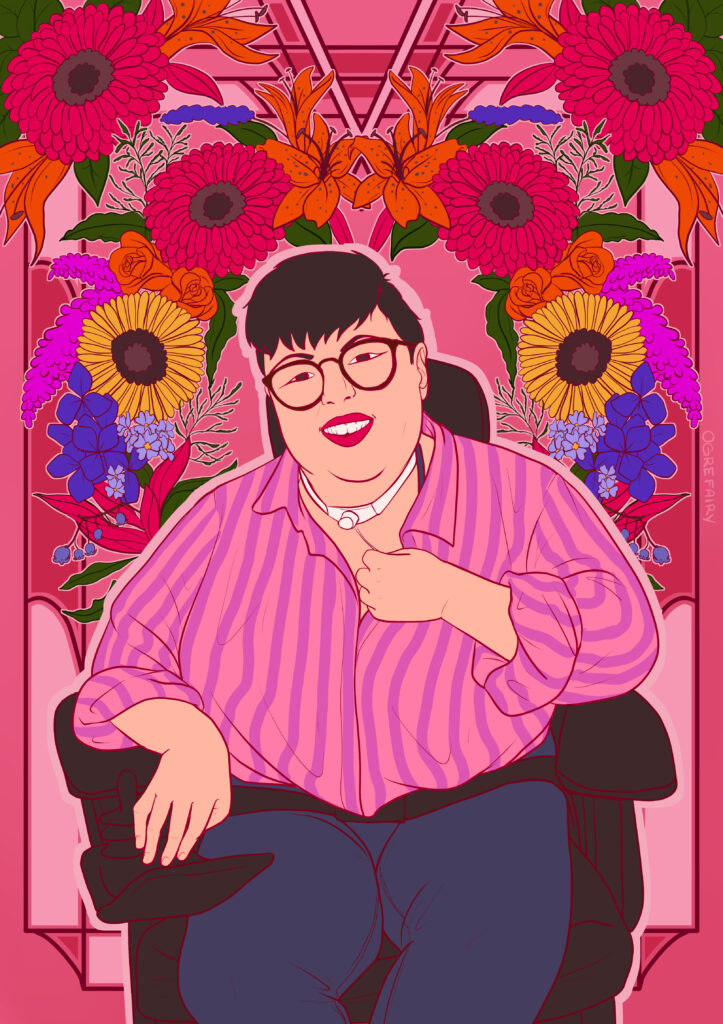 "Stacey Park Milburn Memorial Portrait," Michalea Oteri, 2020