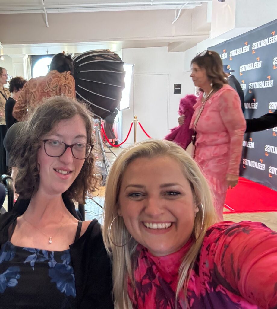 Naomi Hess and Ali Stroker